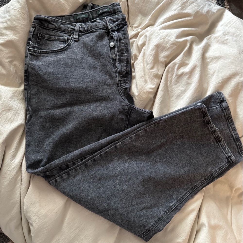 Wild Fable Dark Gray Straight Leg Jeans